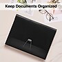 Staples Moisture Resistant Reinforced Plastic Accordion File, 7-Pocket, Letter Size, Black (TR51834)~#|#~E5611B1E-170E-45C0-AF92DAF218D96AFC_sc7