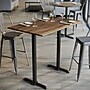 Flash Furniture TopGuard 48" x 30" Rectangular Wood Dining Table with X-Base, Natural/Black Base (ST3048NATT0522B)~#|#~E56173A9-4070-452B-91CEB5C634363163_sc7