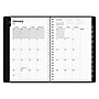2027 Staples 5" x 8" Weekly & Monthly Planner, Faux Leather Cover, Black (ST58454-27)~#|#~E561EC79-21AE-419E-8B5EF8C803EAE527_sc7