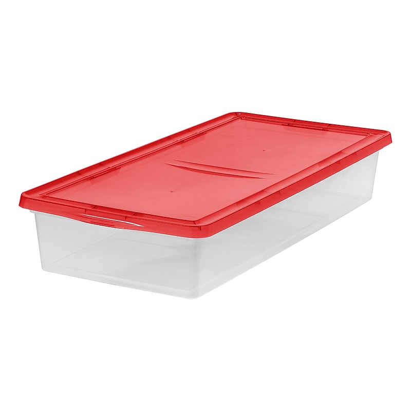 Iris Underbed 6" x 6.25" Bin Storage, 6/Pack (101613) image 1