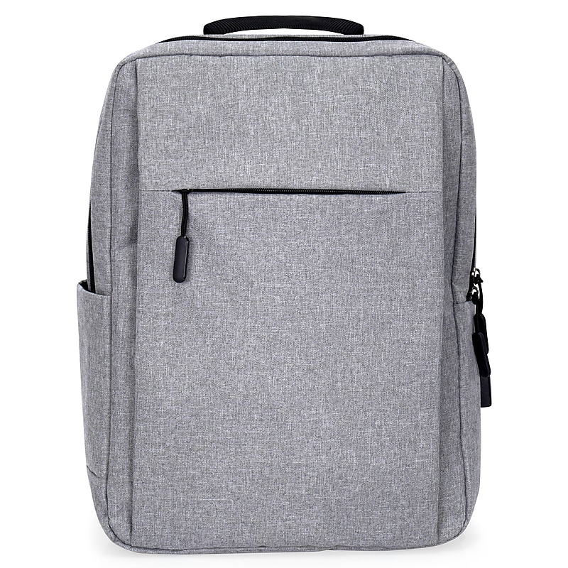 Club Rochelier Laptop Backpack, Large, Grey (CRBP0322-GRY) image 1