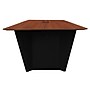 Regency Array 96"W x 48"D Conference Table With Grommet, Cherry/Black (ACT9648CHBK)~#|#~E565E9DB-FA04-4578-BD8D81489FE28F3D_sc7
