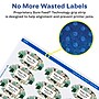 Avery Laser/Inkjet Oval Multipurpose Labels, 1" x 2", White, 600 Labels/Pack (94053)~#|#~E566FF3B-48F7-43E3-A25C15E9CDCC77D1_sc7
