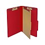 Medical Arts Press Pressboard Classification Folder, 1 Divider, 2" Expansion, Legal Size, Deep Red, 10/Box (DV-T52-14-3DRD)~#|#~E5697ECD-6343-413E-B22F0A76E046A531_sc7