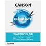 Canson Graduate 11" x 14" Watercolor Pad, 20 Sheets/Book, 3/Bundle (MCX525008009-3)~#|#~E56D9DE2-C6F2-4670-870BBAAFD6091476_sc7