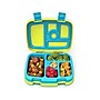 bentgo Brights Kids Bento Box, 5-Compartment, Citrus Yellow, 19 oz. (BGOBRTS-C)~#|#~E56FD3B8-A879-4F7D-A0E7CE3AA4D9D304_sc7