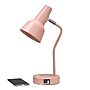 Simple Designs Sleek Essentials LED Desk Lamp, 15.2", with USB Ports, Blush Pink (LD1072-BPK)~#|#~E57525A6-D10B-4B06-BB08A78F1F3046B5_sc7