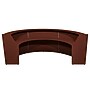 Regency Marque 144"W Curved Reception Desk Workstation, Mahogany (77293MH)~#|#~E5752657-AF3B-4545-83E277DC4F02934C_sc7