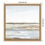 Amanti Art Vastness I (Landscape) by Eva Watts Framed Canvas Wall Art Print, 16" x 16" (A42675376581)~#|#~E576682D-89E6-4347-BBDCFE86E3F9C65B_sc7