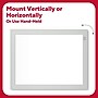 TRU RED Melamine Dry-Erase Whiteboard, Aluminum Frame, 8.5" x 11" (TR62580)~#|#~E5792A66-6FAC-4B13-B9588F74BE5332B6_sc7