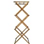 Household Essentials Bamboo Folding Clothes Drying Rack, Black (HE1200)~#|#~E57A450B-5E36-4D0F-B0B59FC5DD1A7F2A_sc7