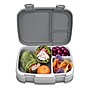 Bentgo Fresh Bento Box, 4-Compartment, Gray, 39.2 oz. (BGOFR-2Y)~#|#~E57AF0BD-E7DB-4EE2-8EAE75D3286098B1_sc7