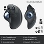 Logitech Ergo M575 Wireless Ergonomic Trackball Mouse, Graphite (910-006197)~#|#~E57BBD5F-DC91-4AAB-AFB3370E2C9AD255_sc7