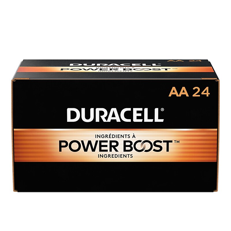 Duracell Coppertop AA Alkaline Battery, 24/Pack (MN1500BKD) image 1