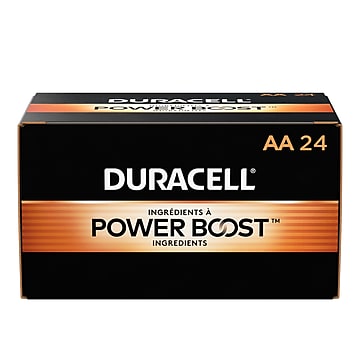 Duracell Coppertop AA Alkaline Battery, 24/Pack  (MN1500BKD)