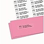 Avery Easy Peel Inkjet Address Labels, 1" x 4", Clear, 200 Labels/Pack (18661)~#|#~E587B742-FB23-489E-A0FBACB7BA8F9960_sc7
