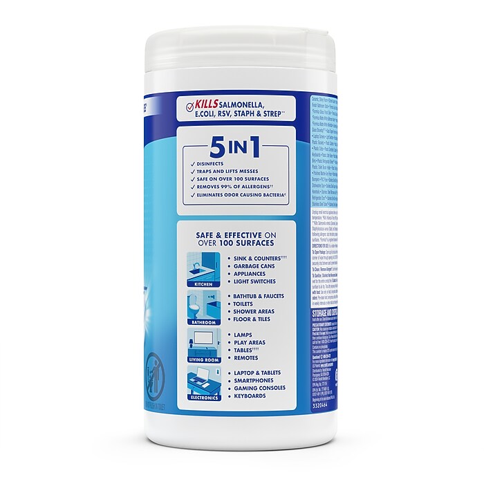 Lysol Disinfecting Wipes, Crisp Linen, 80 Wipes/Pack (1920089346