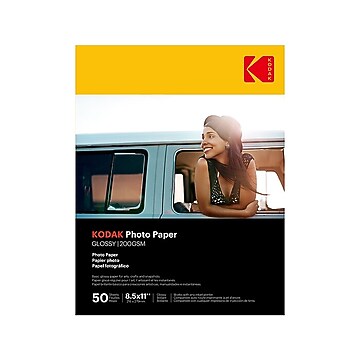 Kirkland Signature Glossy Inkjet Photo Paper 8.5x11 Inches - 150 Sheets Premium Photo Paper