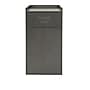 Alpine Industries Wood Trash Can, 40 Gallon, Black (476-BLK)~#|#~E58FCFA8-C66A-4E4A-A9785C253B3E97FF_sc7