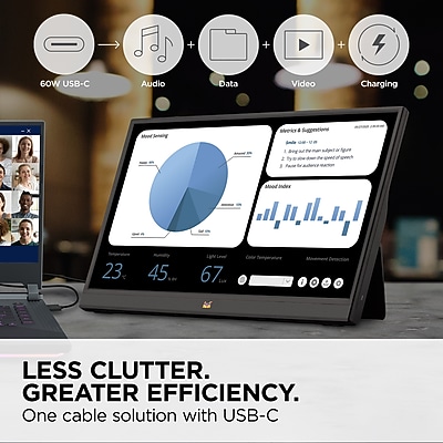 Viewsonic VA1655 Portable Monitor - Thumbnail 4