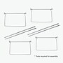 Pendaflex Adjustable Hanging File Frame, Legal, Gray, 2/Box (1006954)~#|#~E5A2E578-B1DC-4122-9AE6E02721F7DE73_sc7