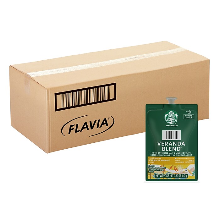 Starbucks Veranda Blend Coffee Flavia Freshpacks, Blonde Roast, 76