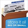 Pendaflex Reinforced File Pocket, 3 1/2" Expansion, Legal Size, Redrope (902936)~#|#~E5A7E424-7DA7-4150-9A653D2768DFE721_sc7