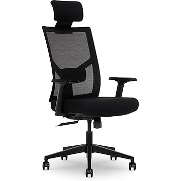 La-Z-Boy Mesh Back Molded Foam Computer and Desk Chair, Gray