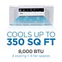 Black & Decker Energy Star 115-Volt 8,000 BTU Window Air Conditioner with Remote, White (BD08NWES)~#|#~E5AA6B65-1123-4B03-A1F03943567EEB48_sc7