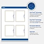 Avery Laser/Inkjet Rectangle Multipurpose Labels, 4" x 3-1/3", White, 40/Pack (S00DNF)~#|#~E5AE4AAE-5780-4718-91AC499E2A107F0C_sc7