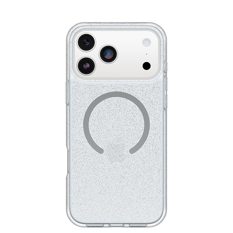 OtterBox React MagSafe Phone Case for iPhone 17 Pro Max, Shock Absorbing, Stardust (77-99283) image 1