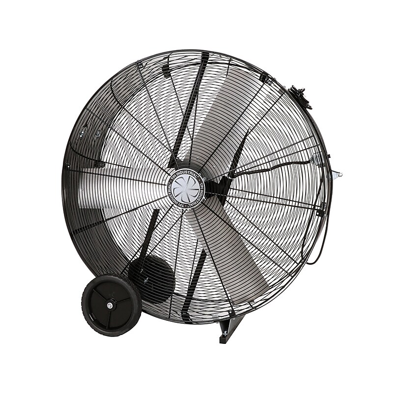 TPI Corporation PBX Series 42" Floor Fan, 1-Speed, Black (08211202) image 1