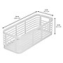 mDesign Steel Organizer, Matte White (25937)~#|#~E5C090B2-BFD9-44DD-9C63A3011E0B9F8B_sc7