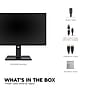 ViewSonic Ergonomic 24'' FHD 100Hz LCD Monitor, Universal Docking Station, Built-in Speakers, Black (VG2458)~#|#~E5C562EF-5FC4-443B-96EA01A585216FAE_sc7