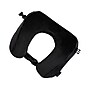 Brookstone Memory Foam Fleece Travel Pillow, Black (BNPM0002)~#|#~E5C5A22A-75B7-4BE0-AD0A29C37D21191A_sc7