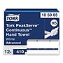 Tork PeakServe Multifold Paper Towels, 1-ply, 410 Sheets/Pack, 12 Packs/Carton (TRK105065)~#|#~E5C68CBA-0F66-4FB3-981CF27684AB5FFA_sc7