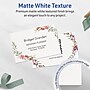 Avery Rectangle Matte Blank Card, White, 40/Pack (19479399862)~#|#~E5C6B243-5C3B-4F92-855B37A2024D74CE_sc7