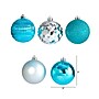 Nearly Natural Holiday Shatterproof Blue Christmas Tree Ornament Box Set, 80mm, 40/Set (D1000-BL)~#|#~E5CDDBF1-A5D1-4568-936A6BF294FF7526_sc7