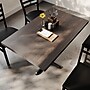 Flash Furniture Bennett Wooden Commercial Indoor Table, 48" x 30", Dark Brown Top/Black Base (GSF3048DBT2230)~#|#~E5CE36A0-573F-4270-A2E2564C9F854AF1_sc7
