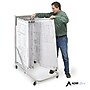 AdirOffice Steel Vertical File Blueprint Rolling Storage Stand, Grey (613-KIT1)~#|#~E5CF6B6F-63E9-495B-B122AD75F6416E8B_sc7