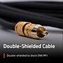 Fluance Premium Grade 12 ft. Subwoofer Cable with Gold Plated RCA Connectors (SC512)~#|#~E5D1985E-5FDE-4368-A9C78B509DAF4323_sc7