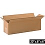 20" x 6" x 6" Shipping Boxes, 32 ECT, Brown, 25/Bundle (2066)~#|#~E5D38908-A082-4802-9CC38EA34BB40160_sc7