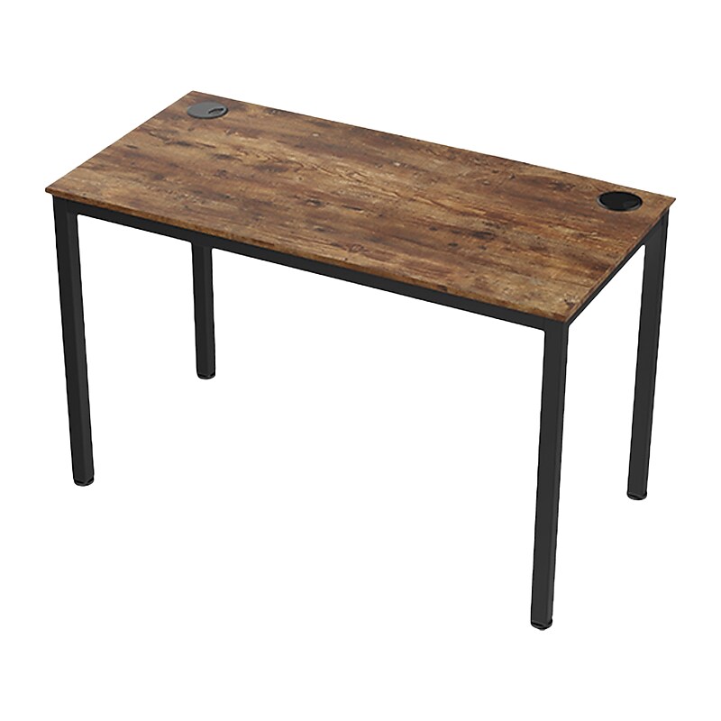Eureka Ergonomic 47"W Writing Desk, Vintage (CD011) image 1