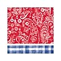 Creative Converting Picnic Paisley and Plaid Dinnerware Kit, Multicolor (DTC8658E2A)~#|#~E5D704EC-EFC4-48AC-BDC5895286D5D149_sc7