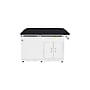 Viva Comfort Pediatric Exam Table with Step Stool & Storage, 500 lbs. Capacity, Black, (ADI996-09-PMB-BLK-MK)~#|#~E5D8C863-ED37-47CC-ADA8848CB77E6530_sc7