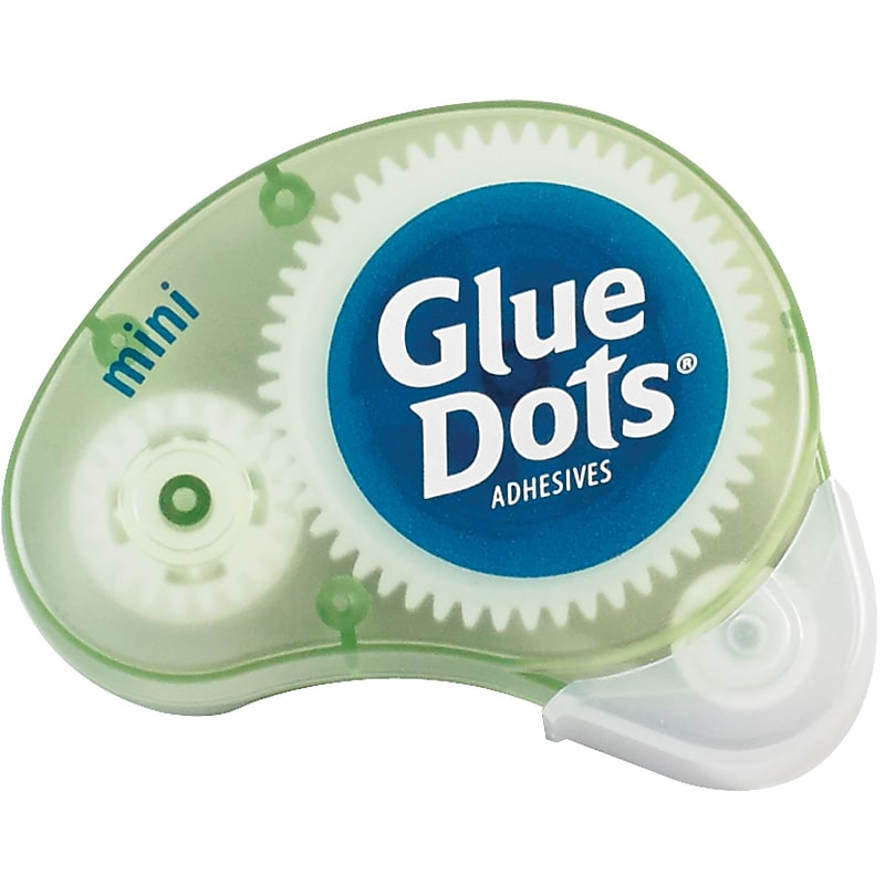 Dot N Go Glue Dots, Purple, 6/Pack (GD120) image 1