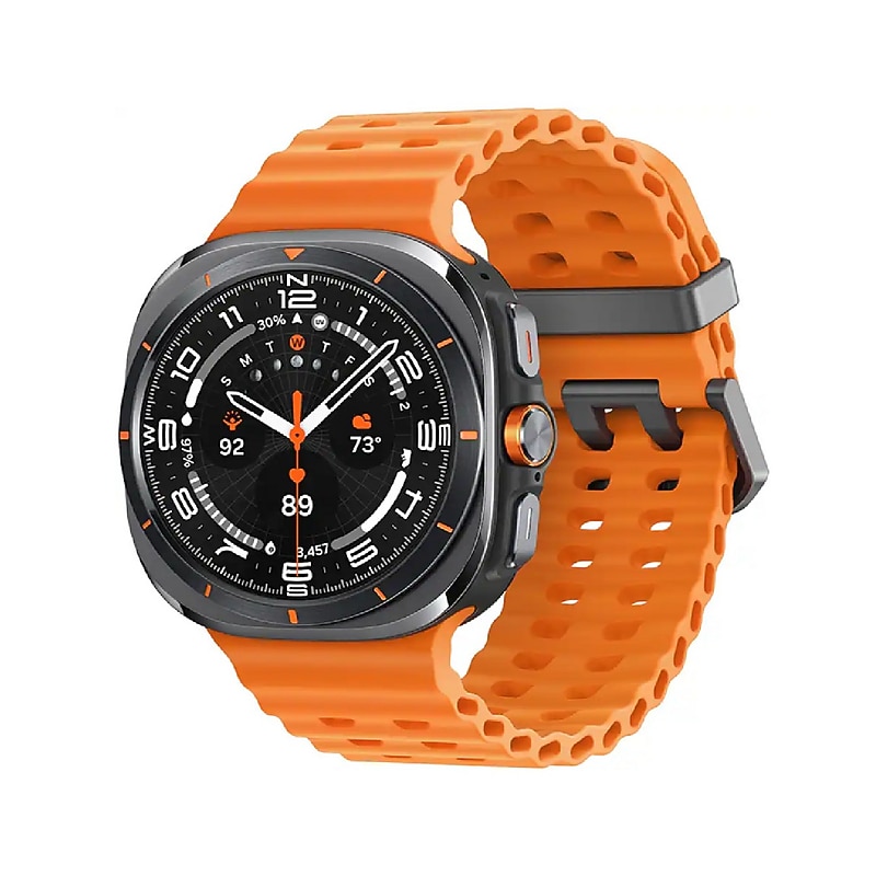 Samsung Galaxy Watch Ultra Smart Watch, GPS, 47mm, Titanium Case, Titanium Gray Rubber (SM-L705UZA1XAA) image 1