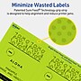 Avery Laser/Inkjet Multipurpose Rectangle Labels, 5" x 3.5", Bright Green, 80/Pack (94256)~#|#~E5EC057C-2AA1-4112-A3D22FEC65CF71E5_sc7