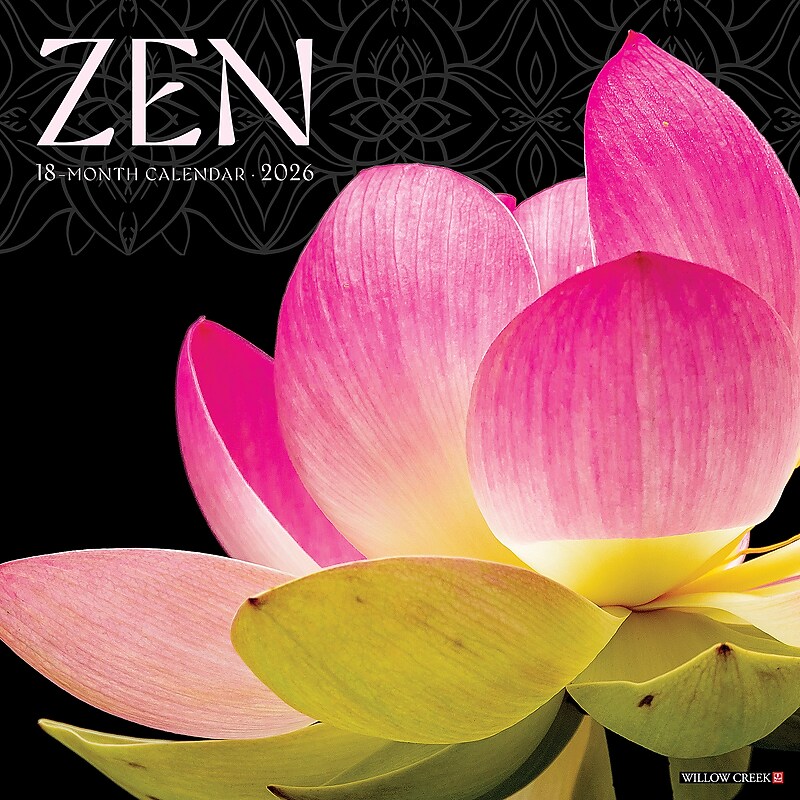 2026 Willow Creek Zen 12" x 12" Monthly Wall Calendar (53409X) image 1