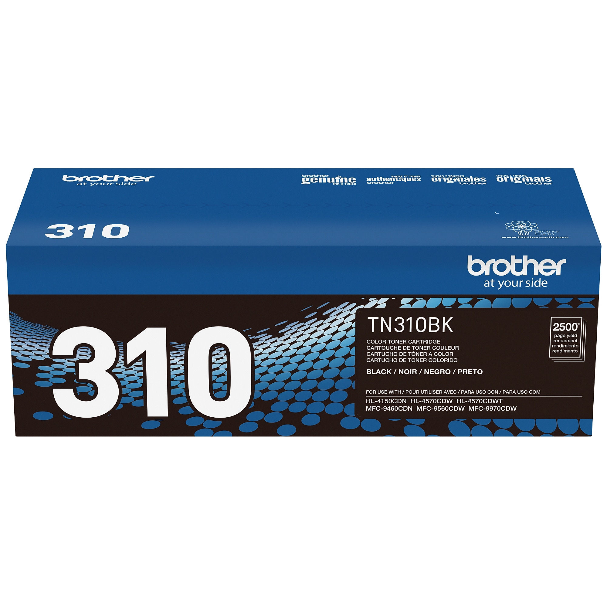Brother TN-310 Black Standard Yield Toner Cartridge, Print Up to 2,500 Pages   (TN310BK) Sansujyuku sansujyuku.com